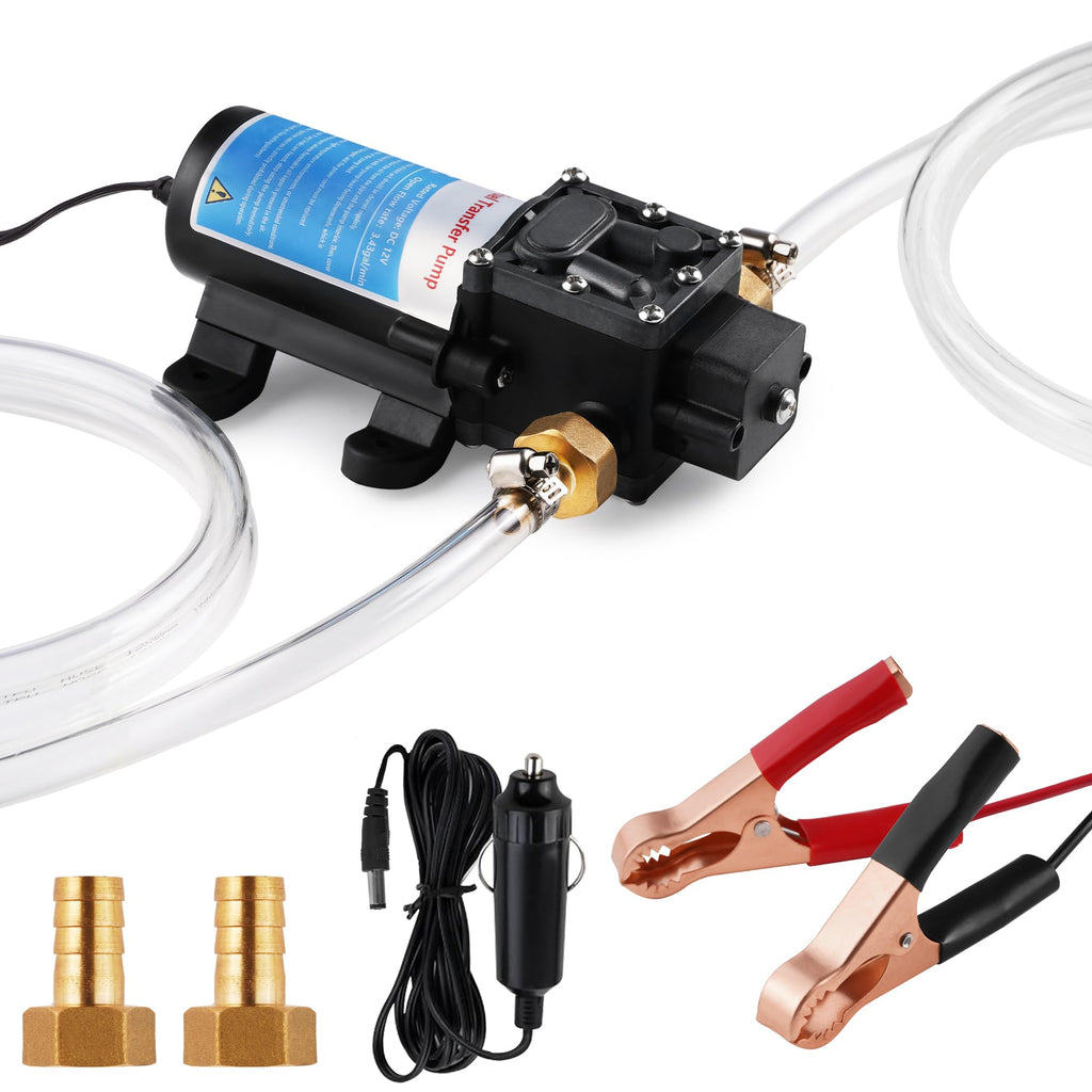 12V Gasoline Transfer Pump Set 3.4 GPM U47167