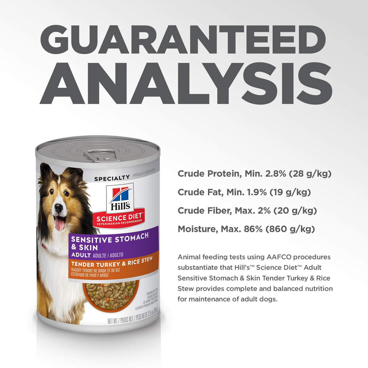 Sensitive Stomach & Skin Wet Dog Food J145