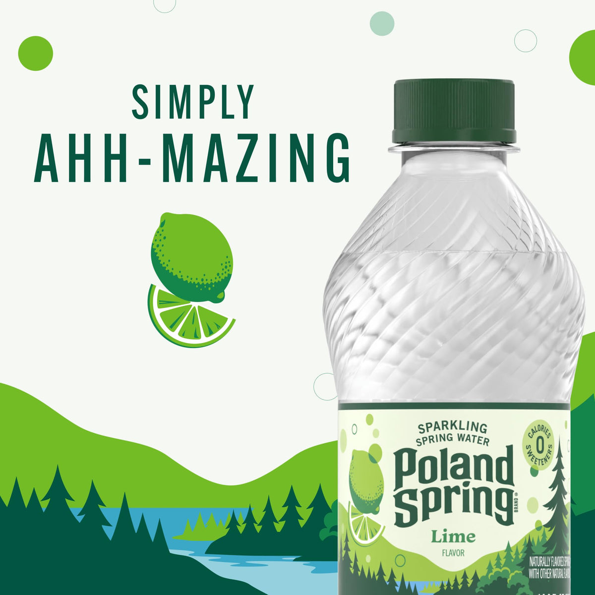 Sparkling Bottled Water 16.9 Fl Oz 8 Pack O5914