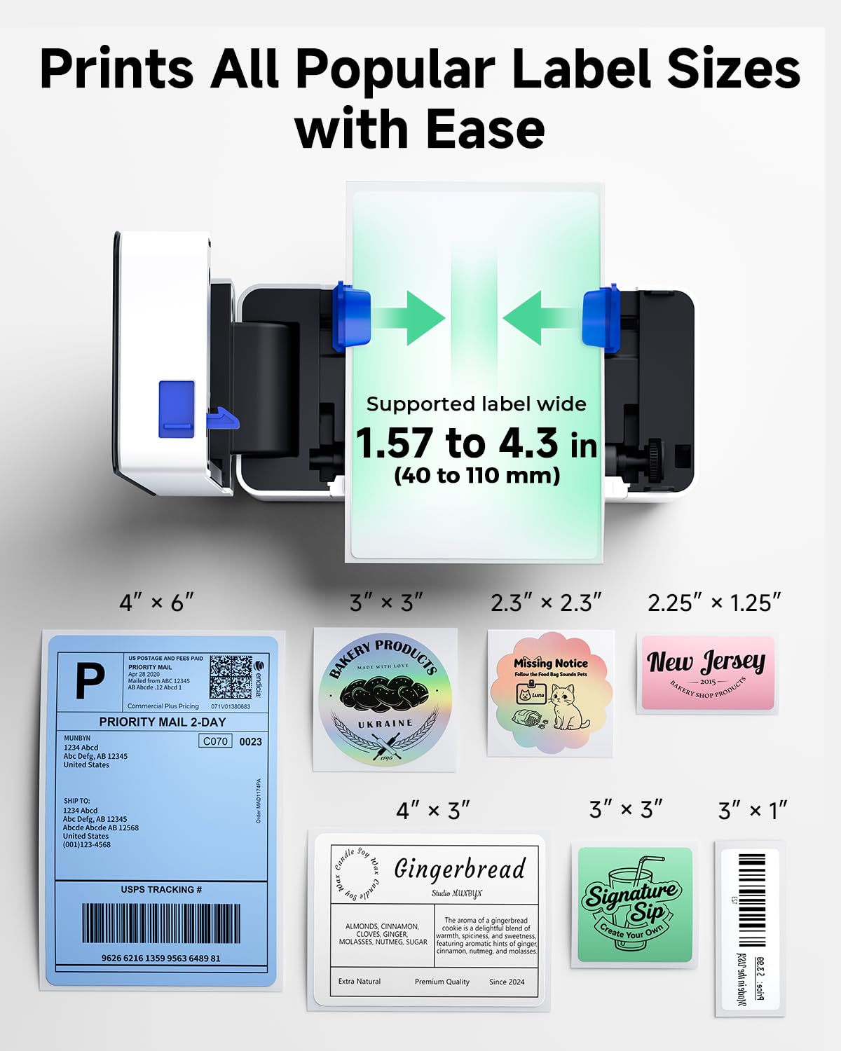 Bluetooth 4x6 Thermal Label Printer T546670