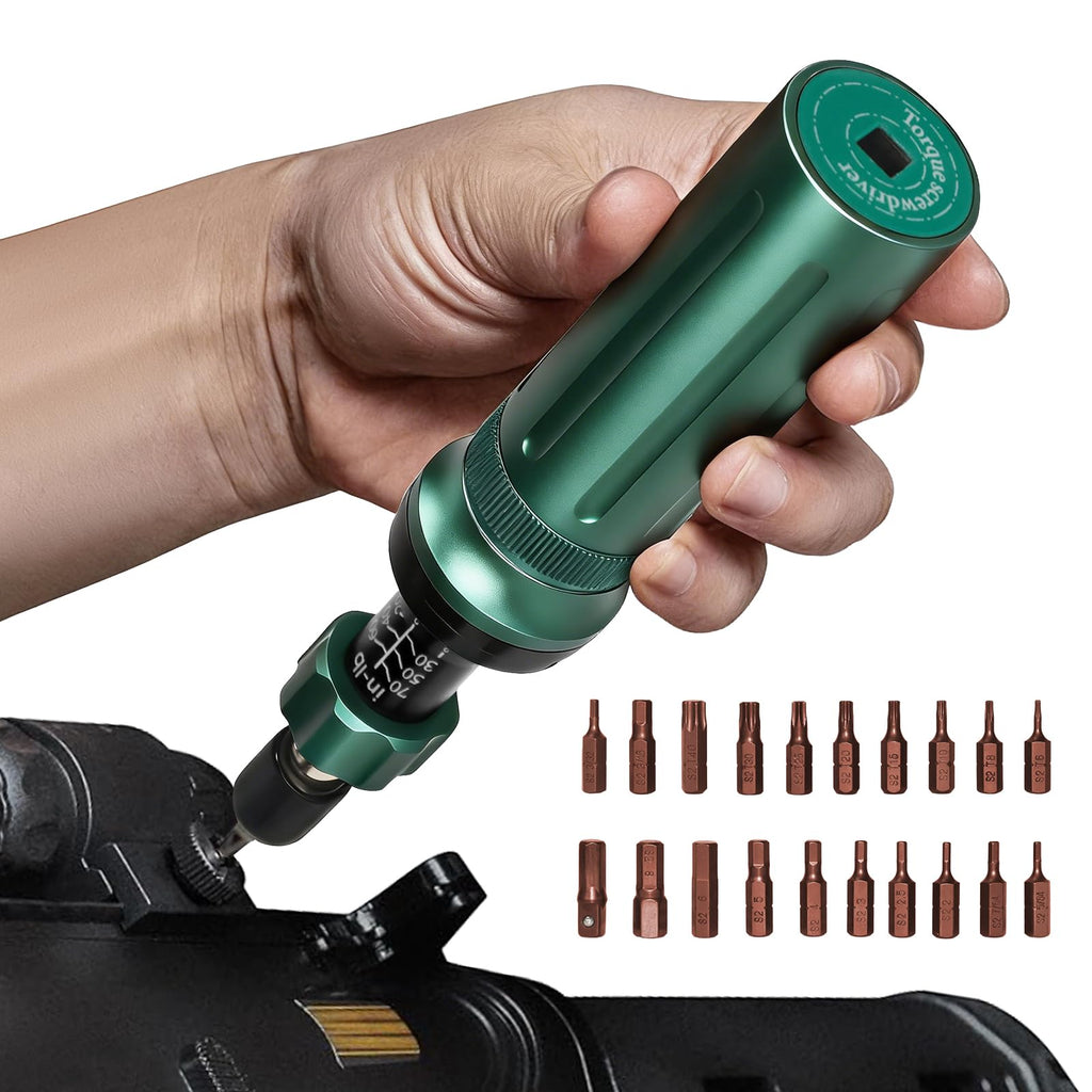 10-70 in-lb 1/4" Drive 24 PCS Torque Screwdriver Set B938333