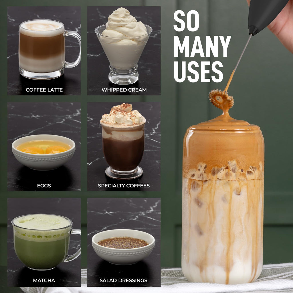 10 oz Temperature Control Smart Mug with Milk Frother U71508