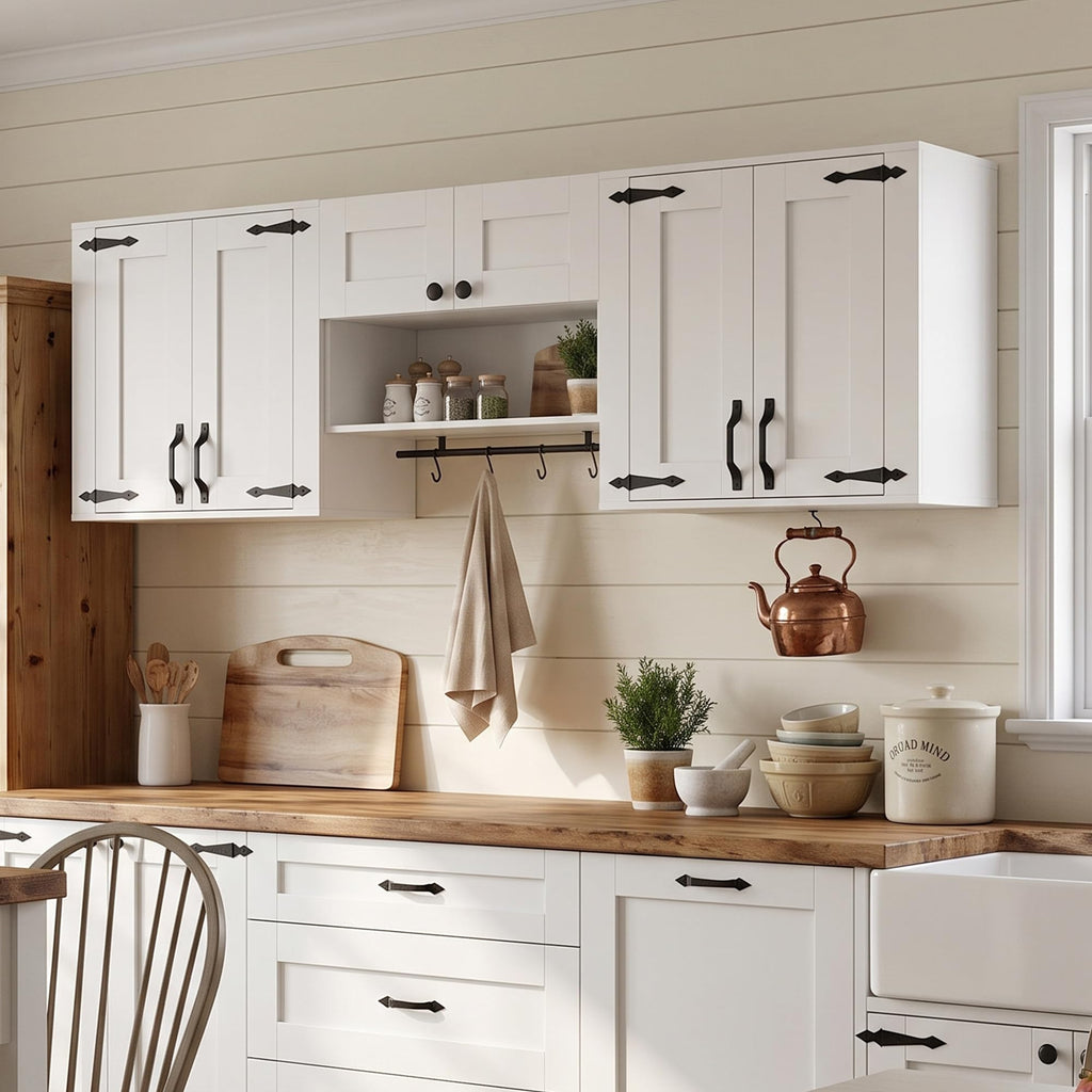 Wall Mounted Laundry Room Cabinet Set D726550