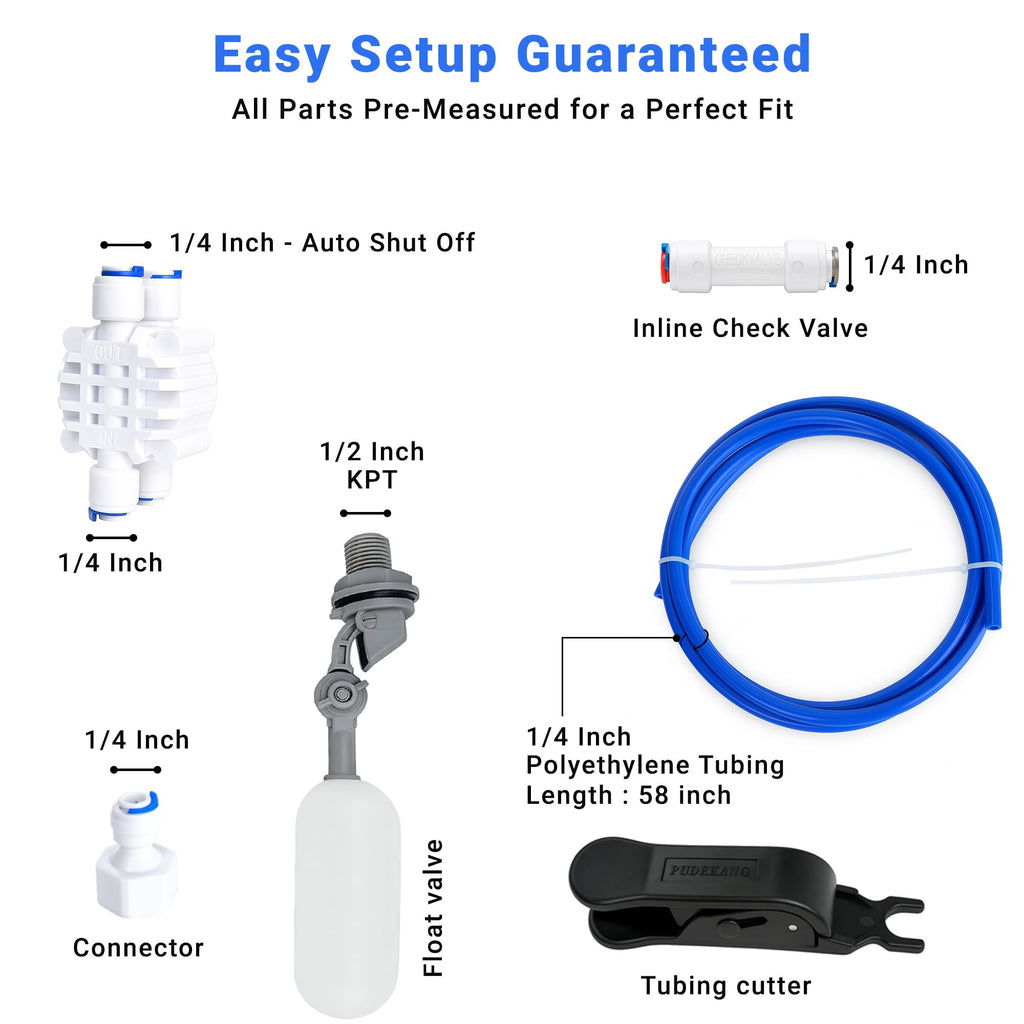 RO/DI Float Valve Kit V510186