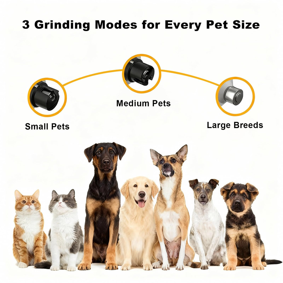 Dog Nail Grinder with LED Light B362
