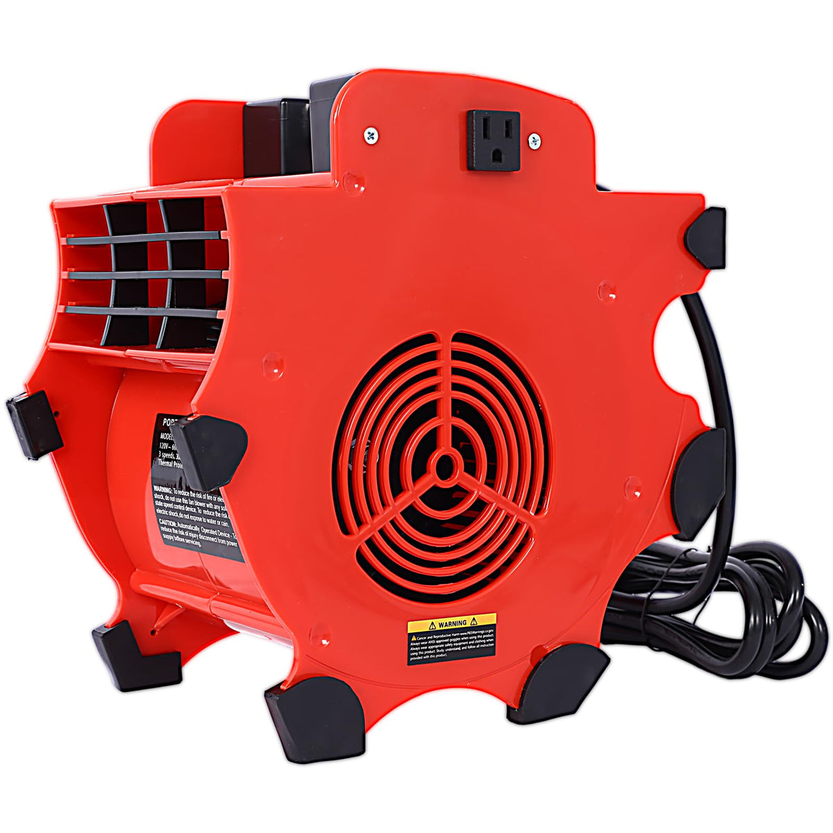 3-Speed Portable Floor Air Mover J8854
