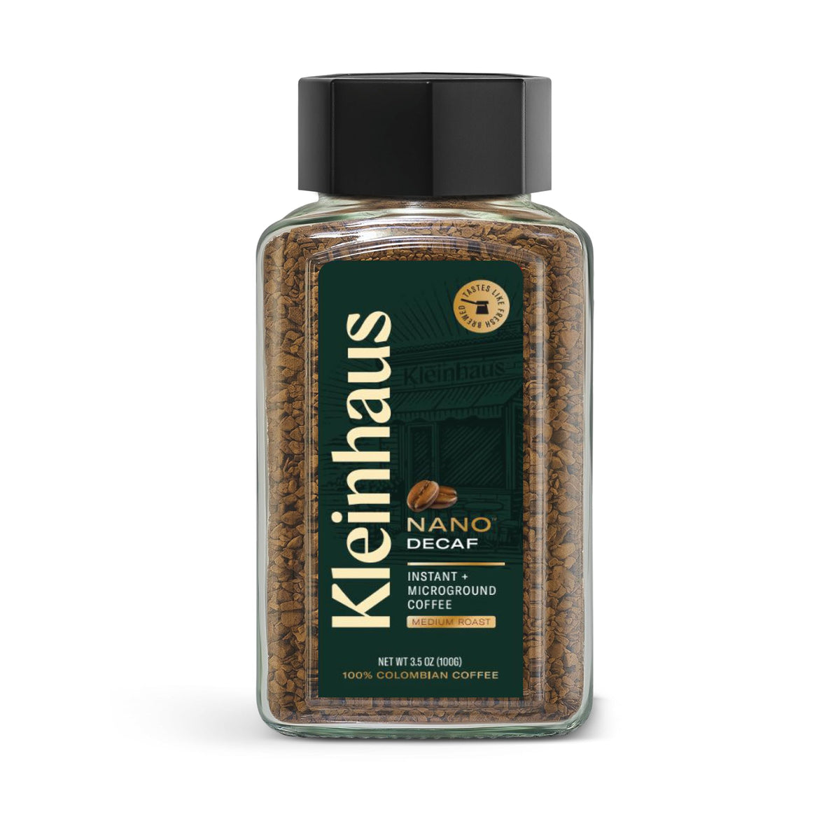 Decaf Medium Roast Instant Coffee 3.5 oz Jar E335