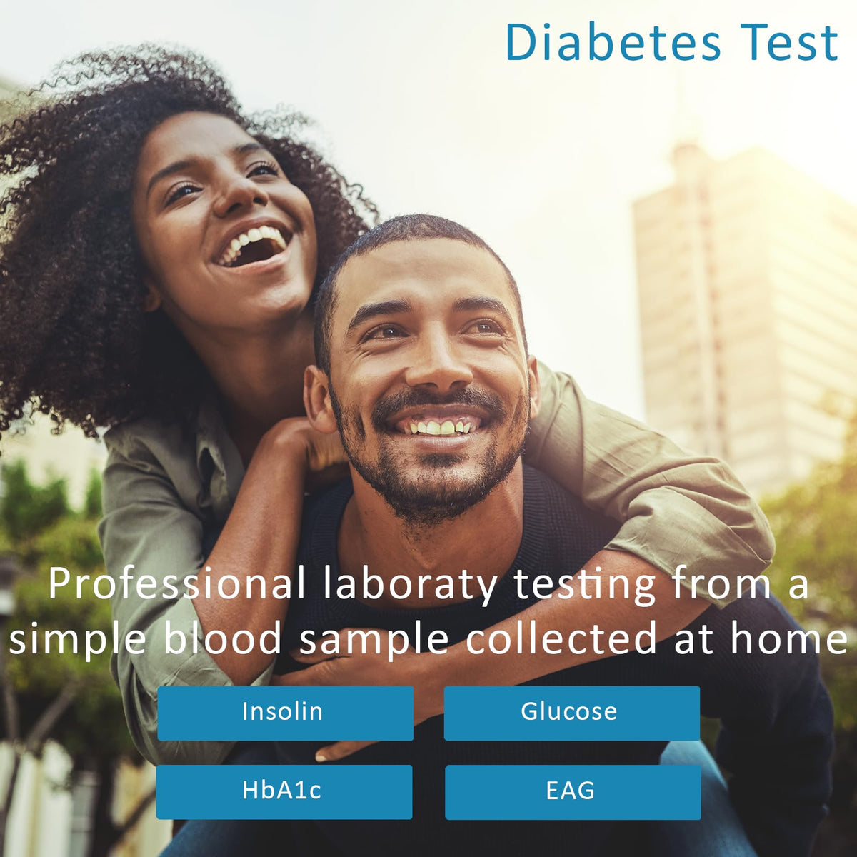 Diabetes Test – Blood Sugar Health – Insulin, Glucose, HbA1c, and EAG Q3921
