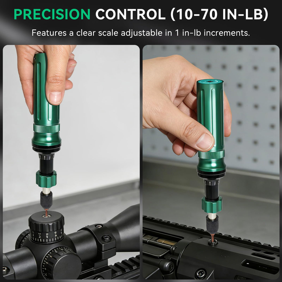 10-70 in-lb 1/4" Drive 24 PCS Torque Screwdriver Set B938333