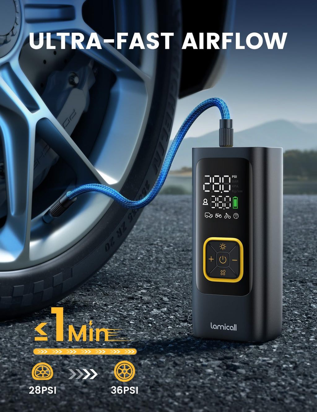 Portable Air Compressor 150 PSI S510