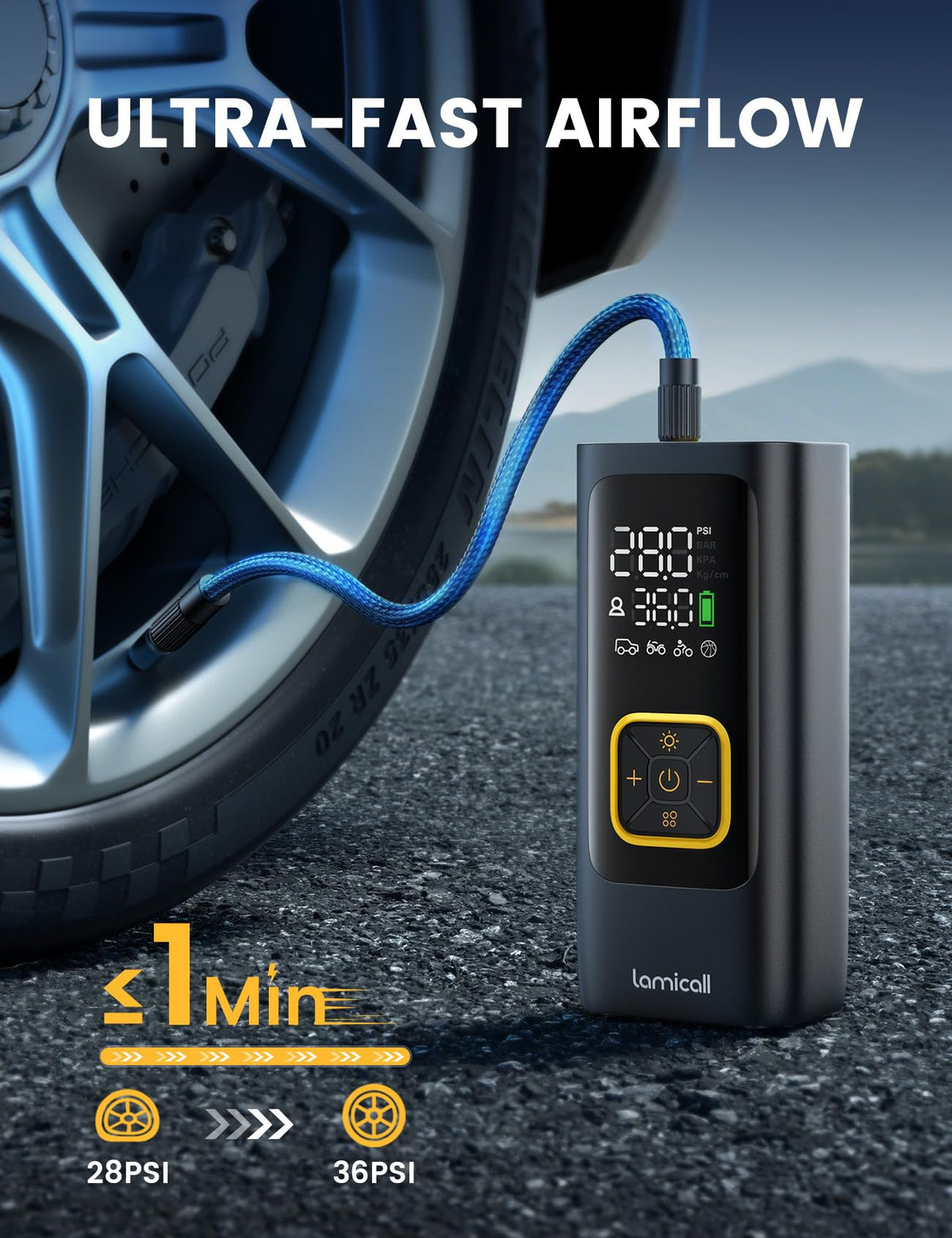 Portable Air Compressor 150 PSI S510