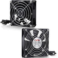 80mm 120mm AC Cooling Fan 2 Pack Q443