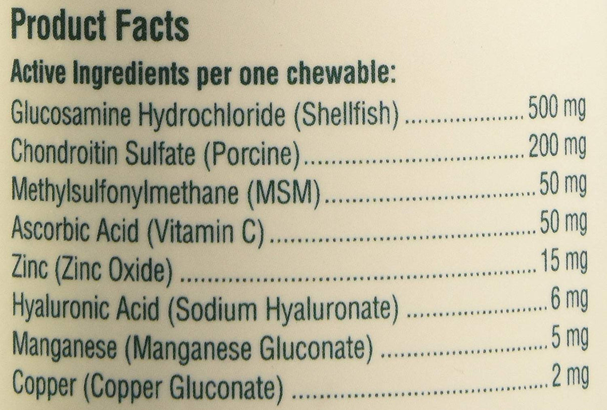 Hip & Joint Chewables for Adult Dogs, Liver, 60 Count T1600