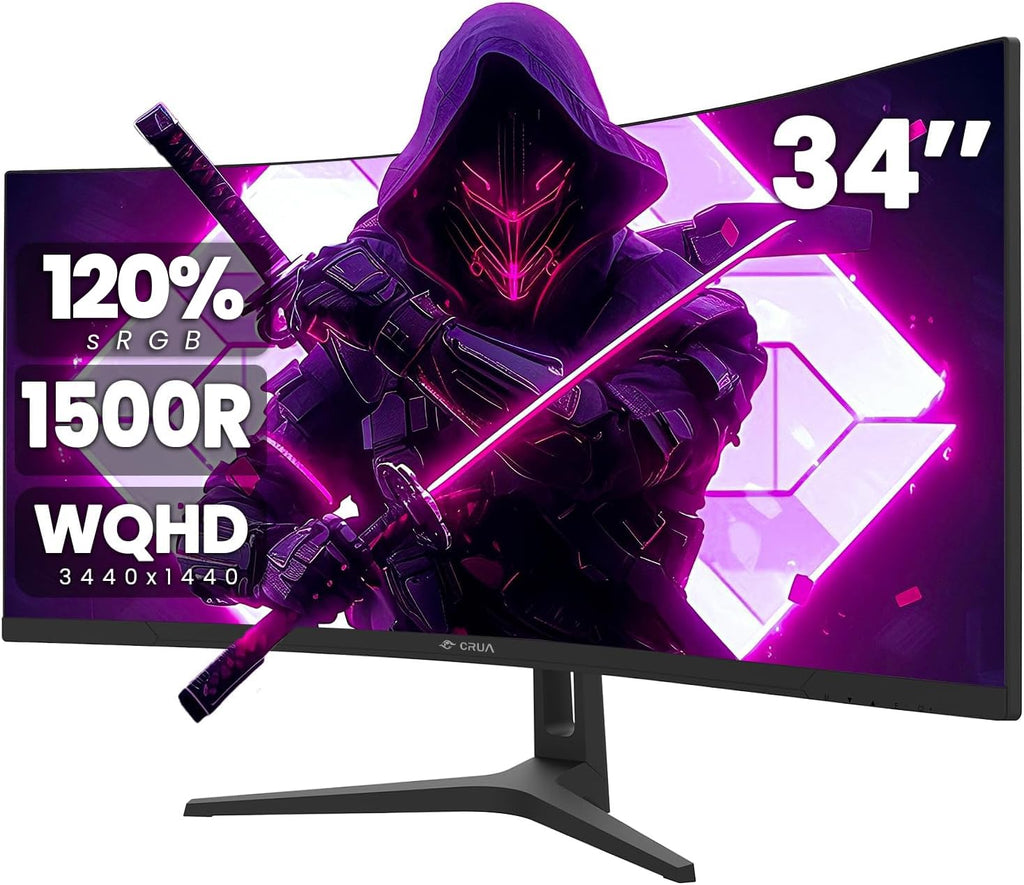 34" WQHD 165Hz Curved Gaming Monitor J66489