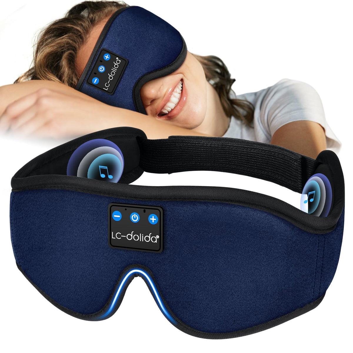 Sleep Mask with Bluetooth Headphones M609157