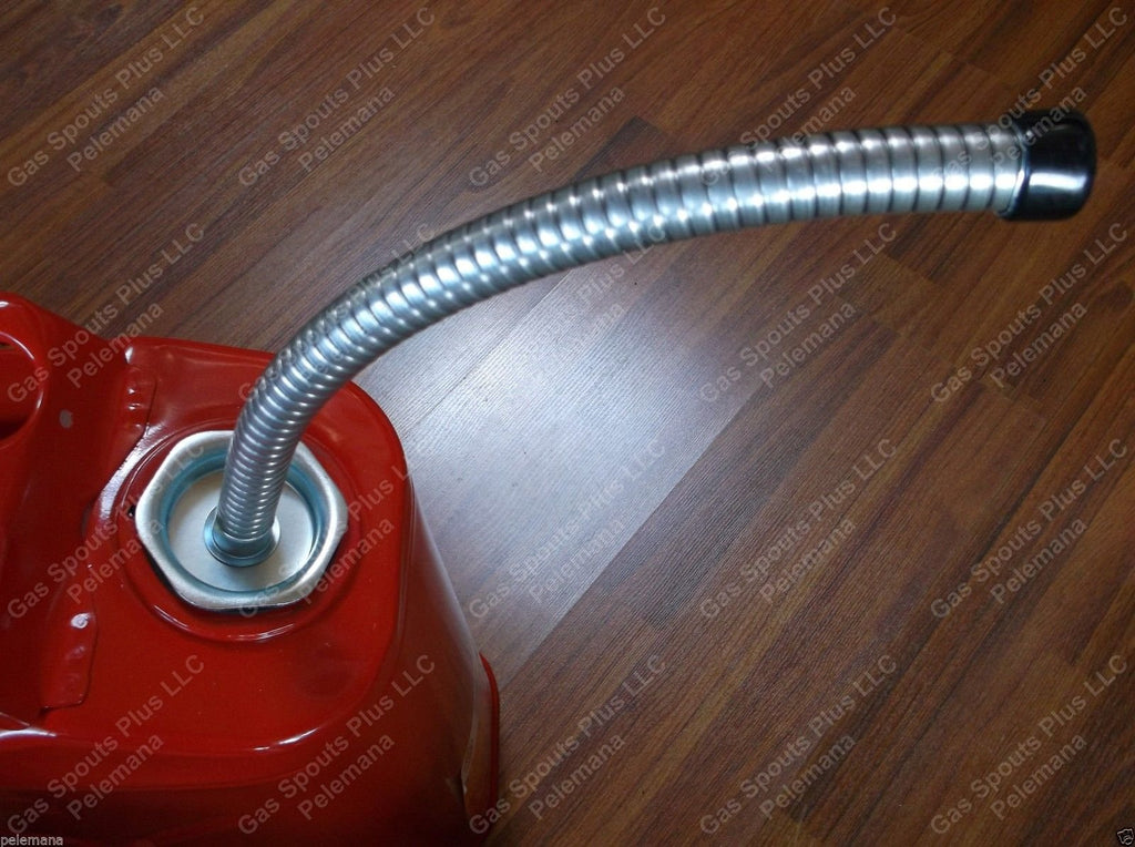 5 Gallon Military Jerry Gas Can Flexible Metal Nozzle F68139