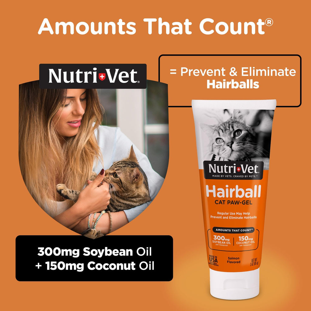 Salmon Flavor Hairball Gel for Cats L71557