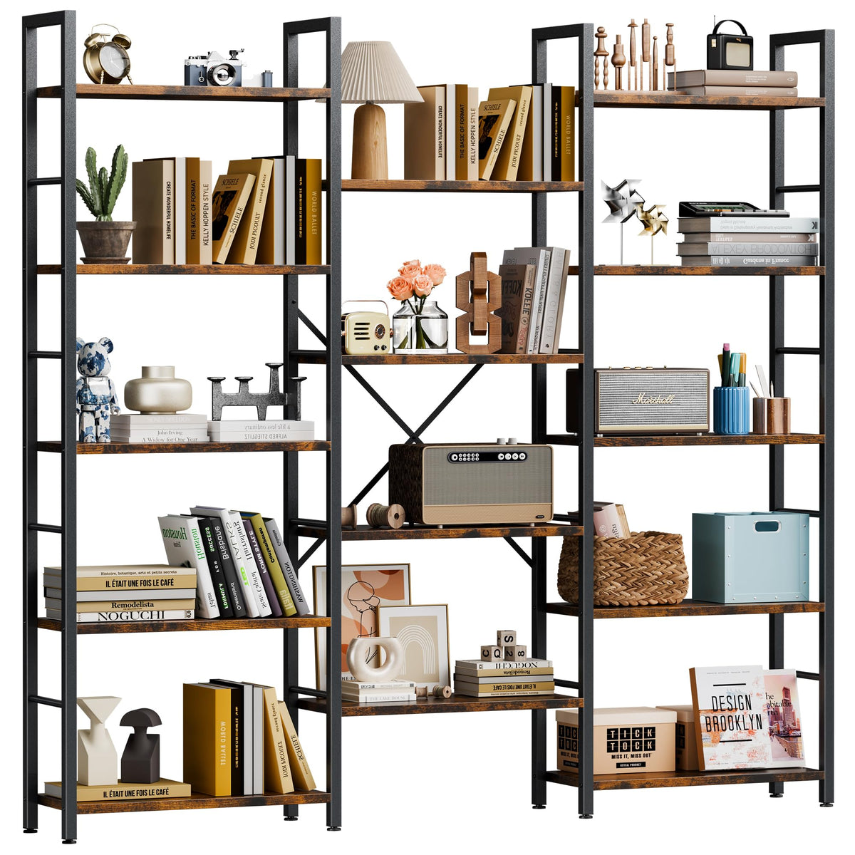 5 Tier Bookshelf D7209