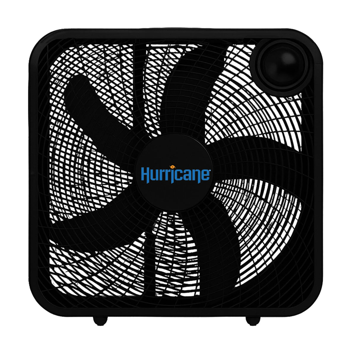 Black 3 Speed 20in Floor Box Fan, 2 Pack S988229