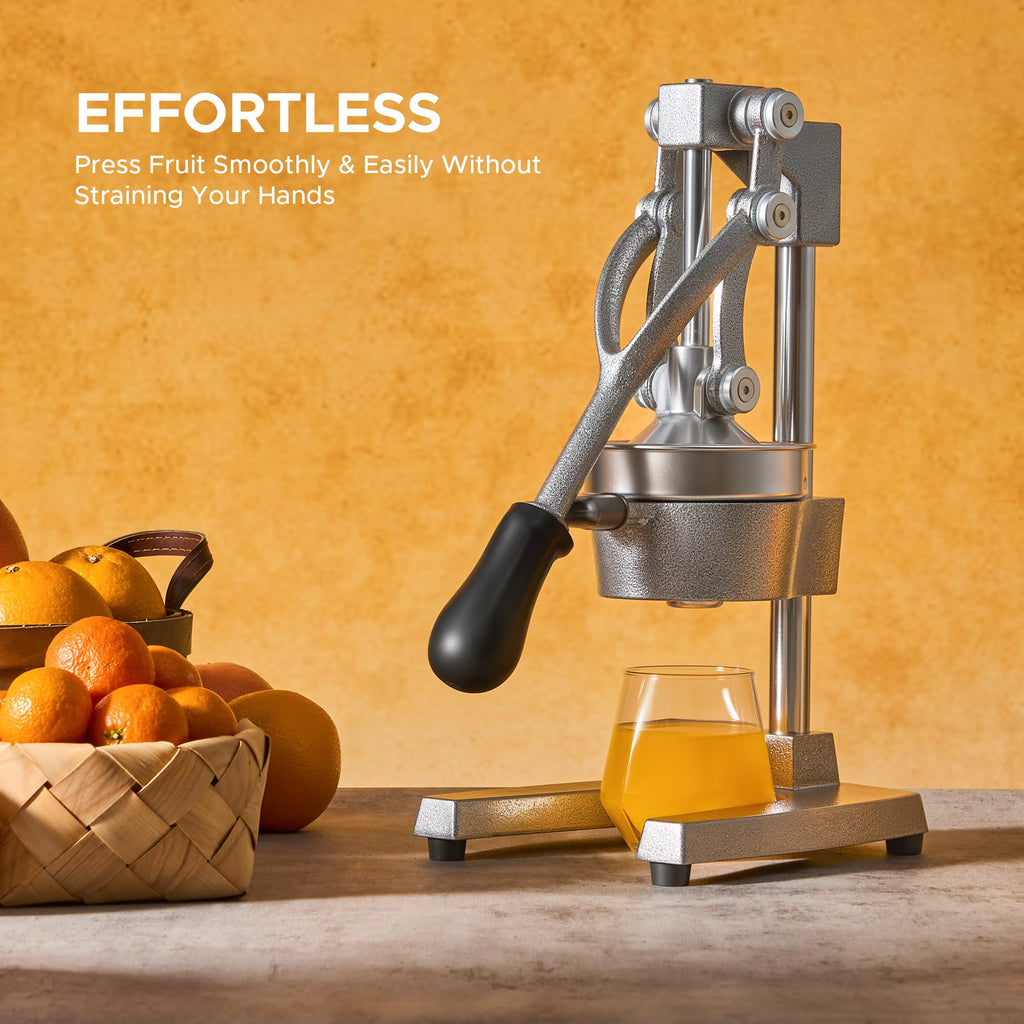 Cast Iron Manual Citrus Juicer with Strainer Q35592