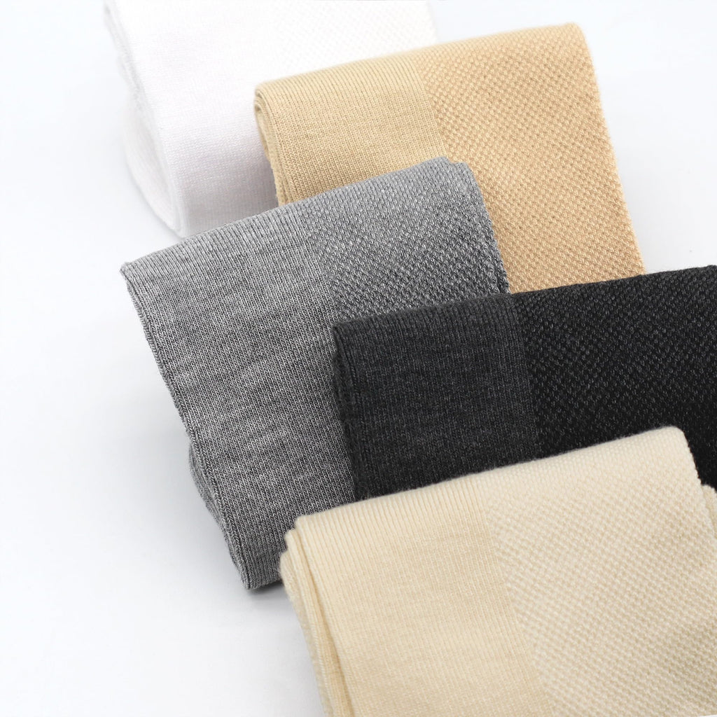 Mens Rayon Bamboo Mesh Breathable Ankle Socks 5 Pairs C5616
