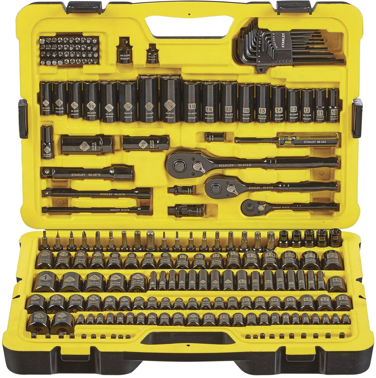 Black Chrome Mechanics Tool Set 229 Pieces U831