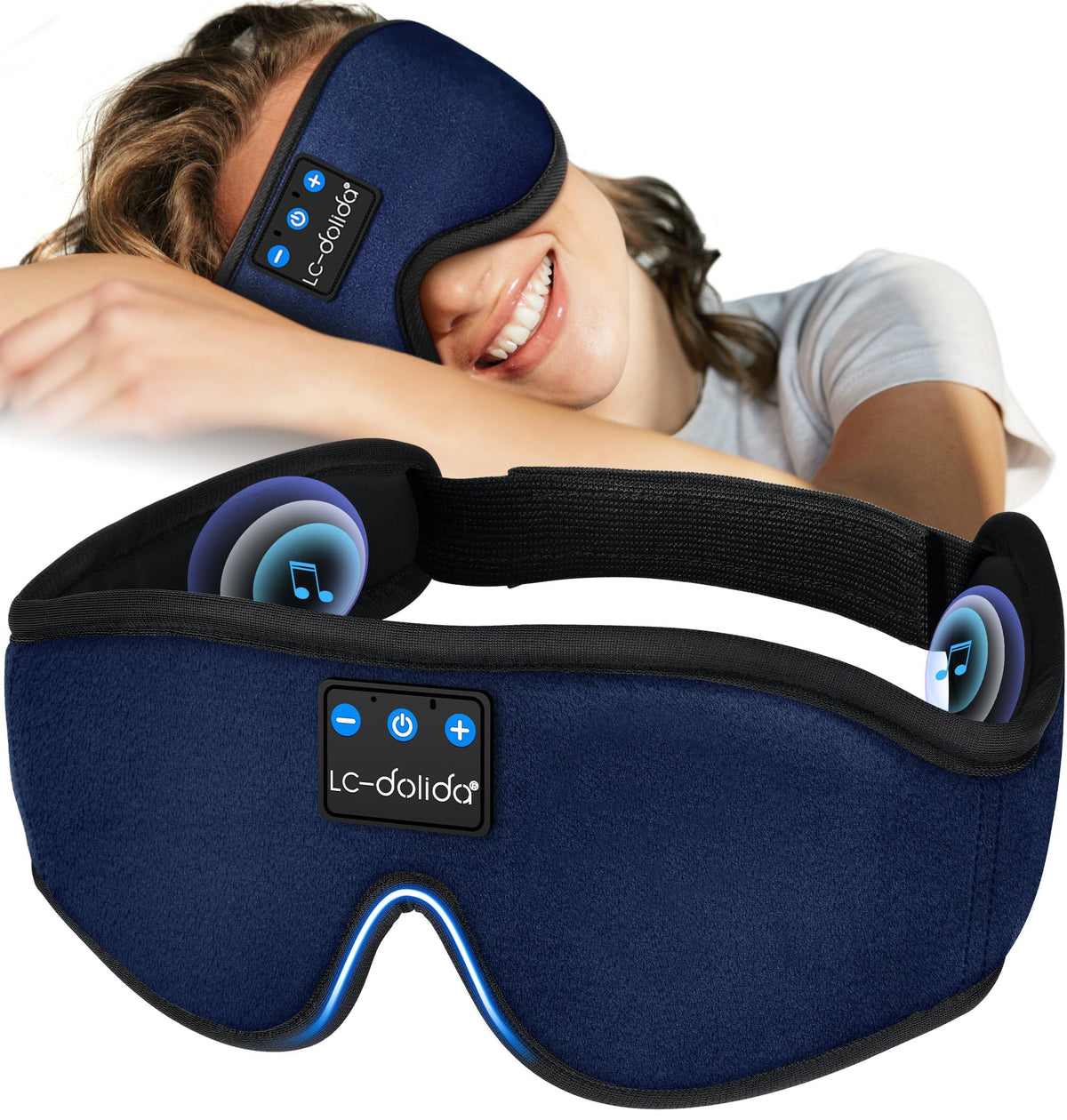 Sleep Mask with Bluetooth Headphones M609157