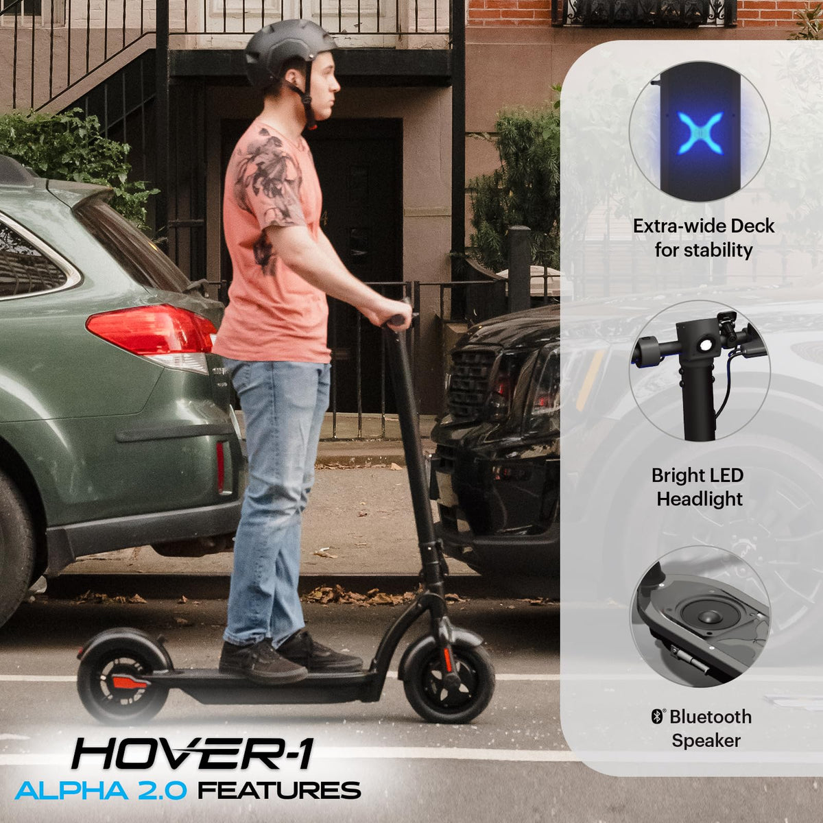 Foldable Electric Scooter with 450W Motor and 10” Tires A3117