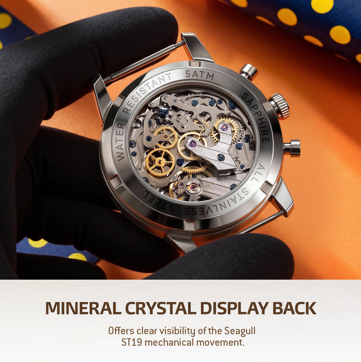 40mm Chronograph Mechanical Watch Z9316