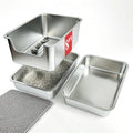 Stainless Steel Sifting Cat Litter Box T5509