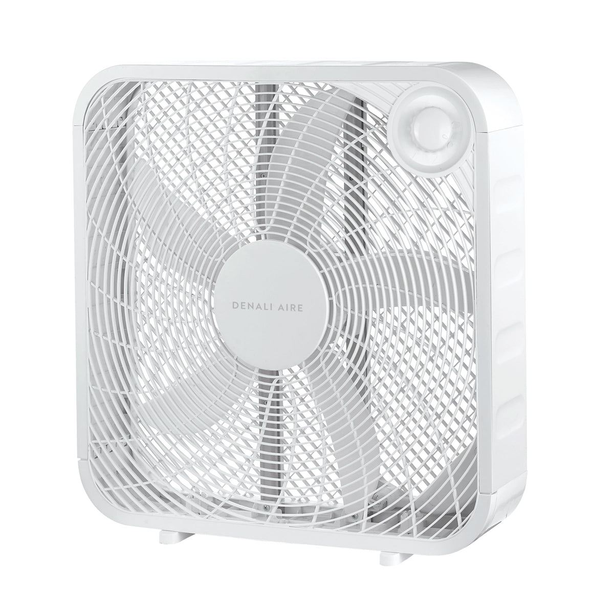 20 Inch Box Fan with 3 Speed Settings, White N823983