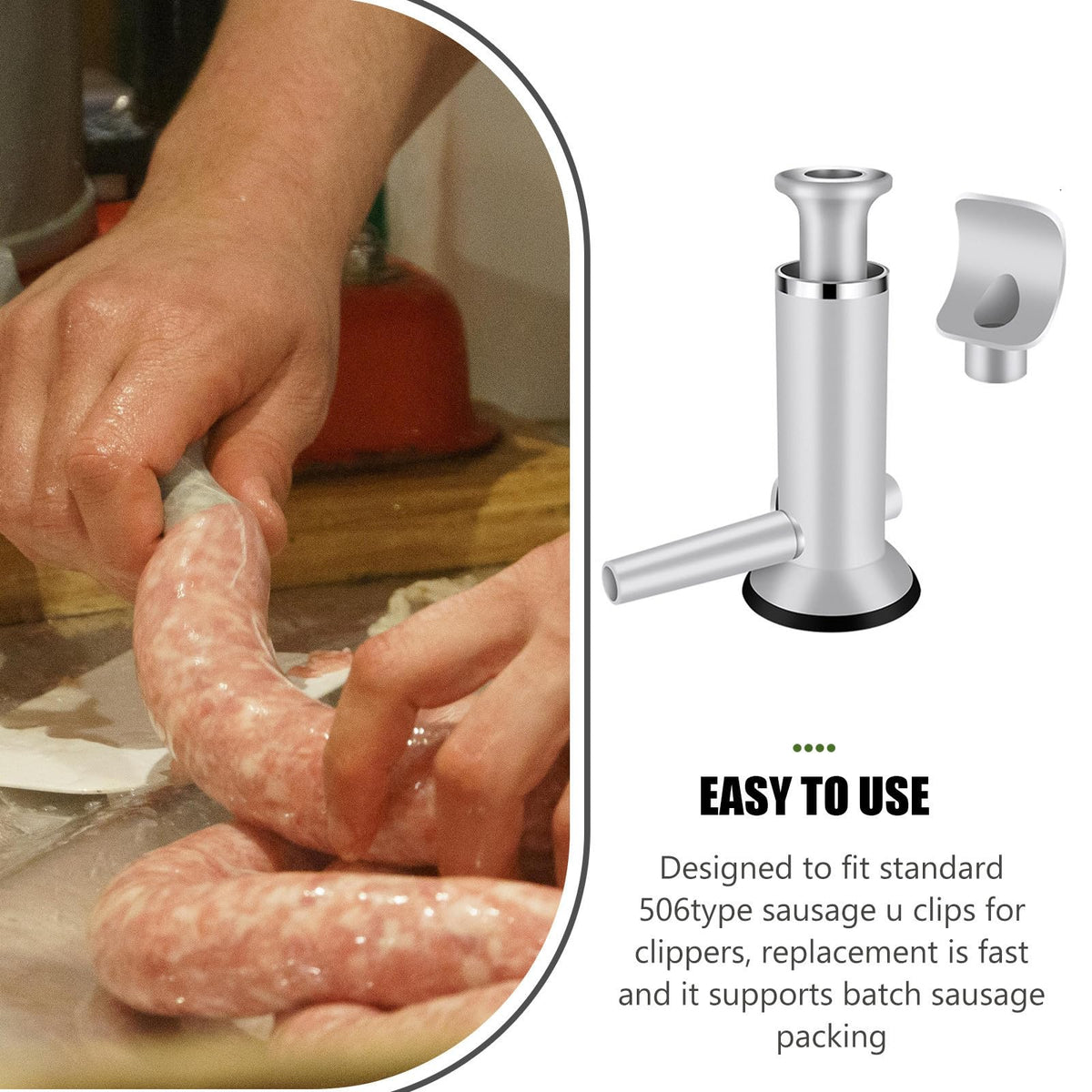 Vertical Sausage Stuffer and Meatball Maker Tool U95449