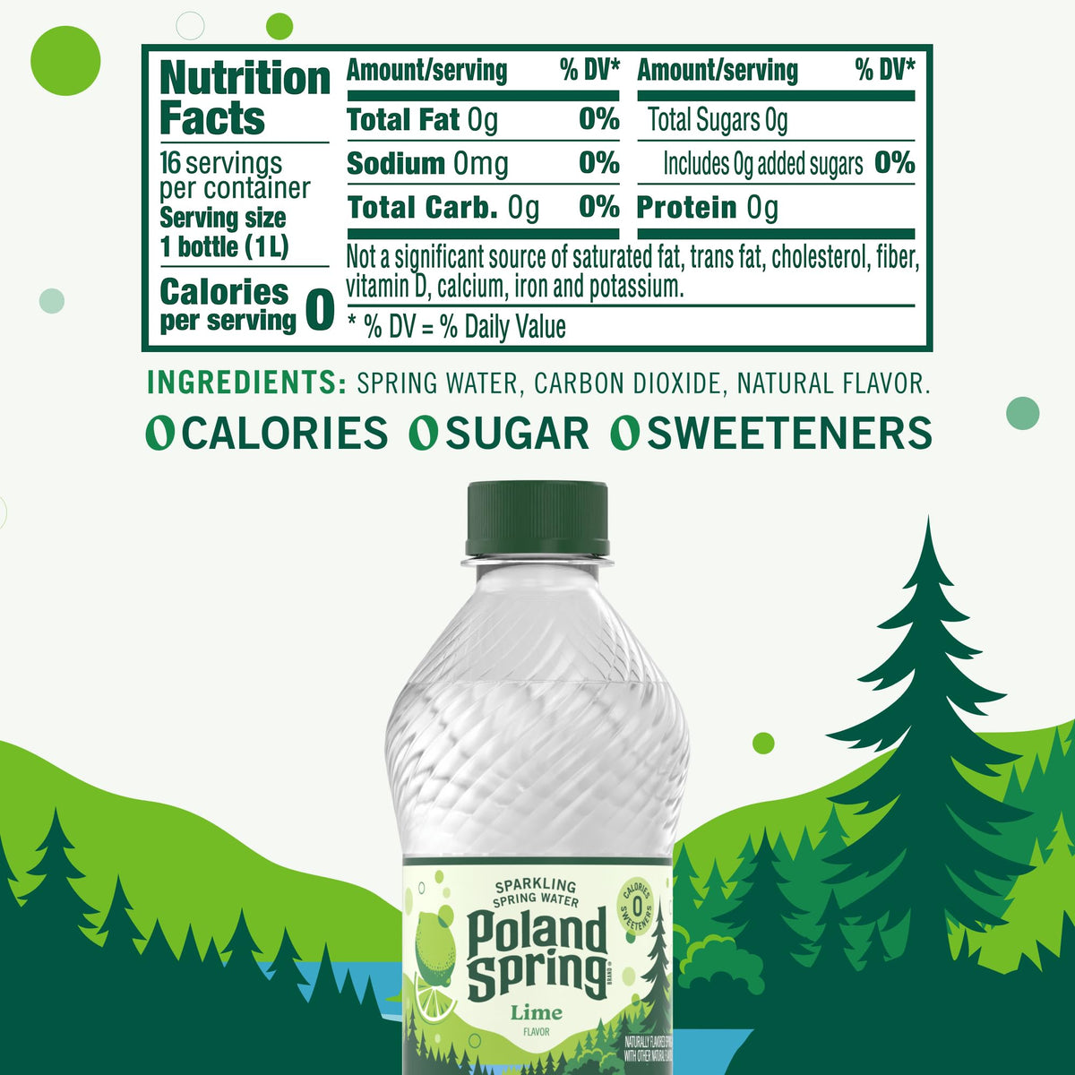 Sparkling Bottled Water 16.9 Fl Oz 8 Pack O5914