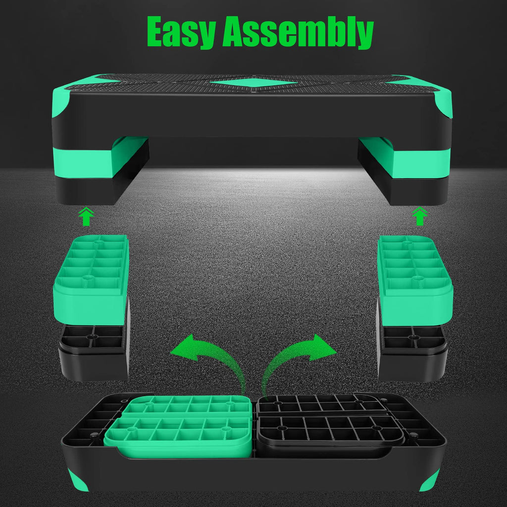 Adjustable Aerobic Stepper Step Platform D1358