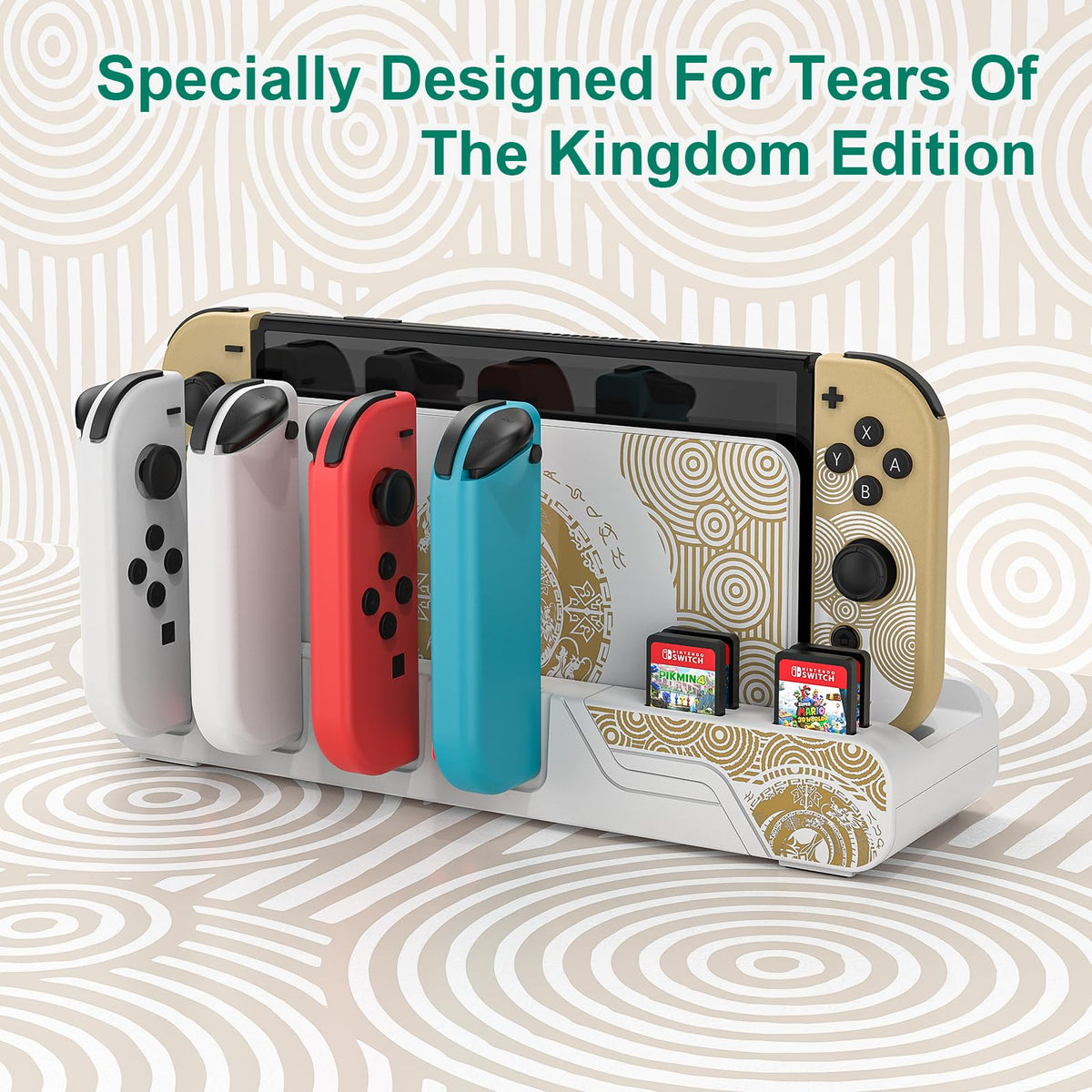 Switch Controller Charging Dock for 6 Joycons J25341
