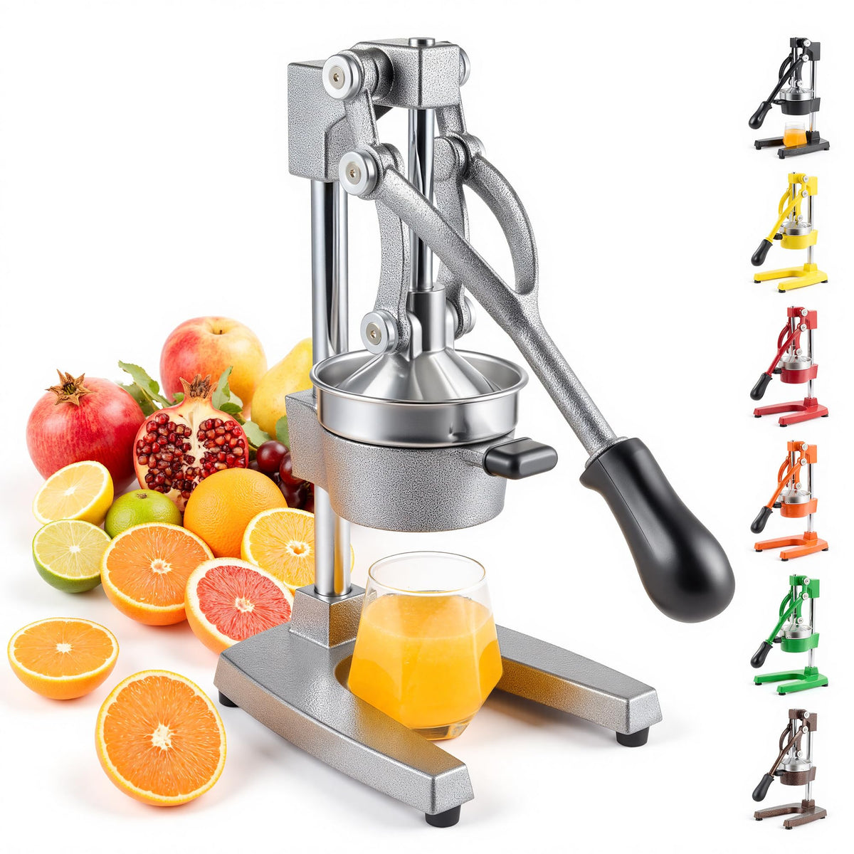 Cast Iron Manual Citrus Juicer with Strainer Q35592