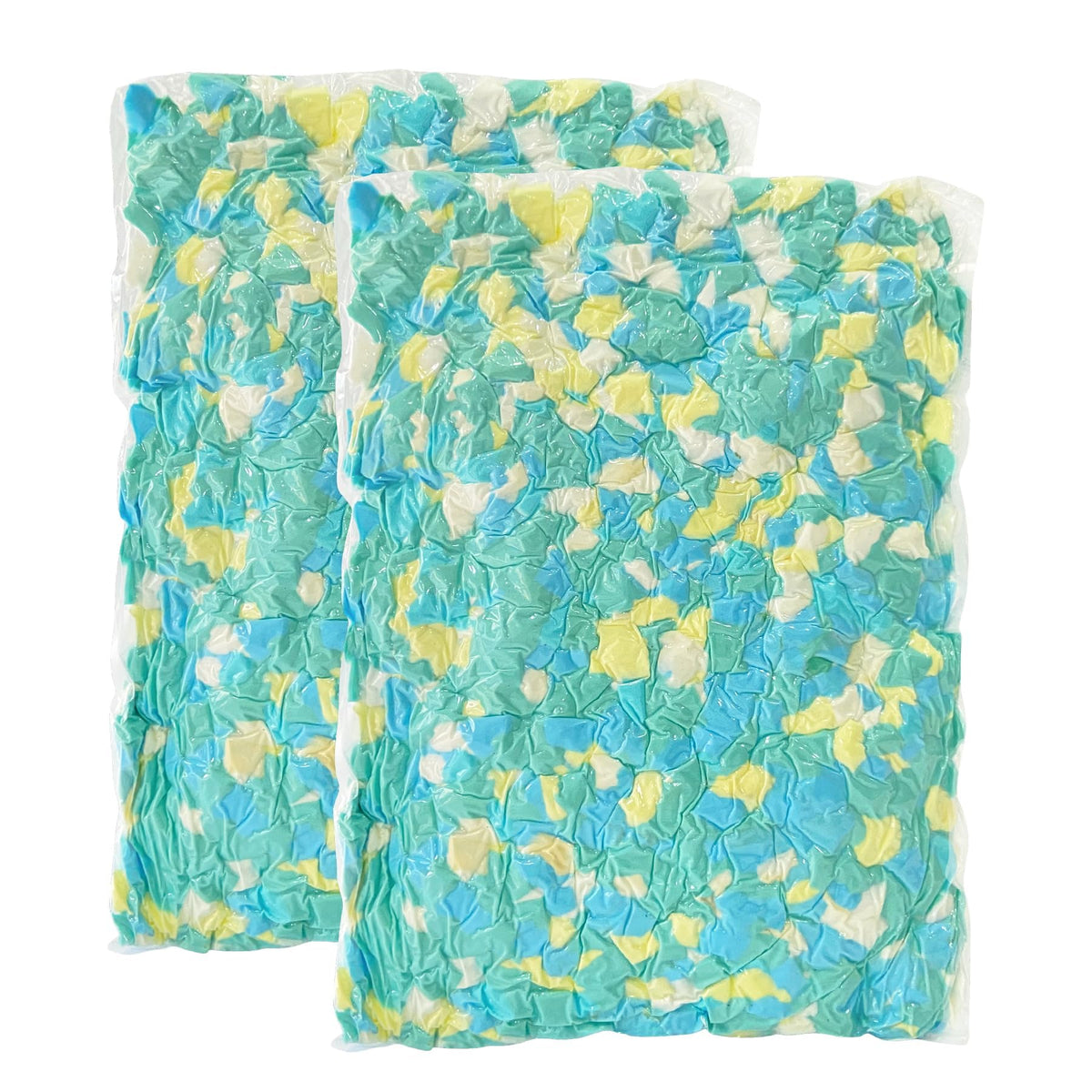 11lbs Shredded Memory Foam Bean Bag Filler X34139