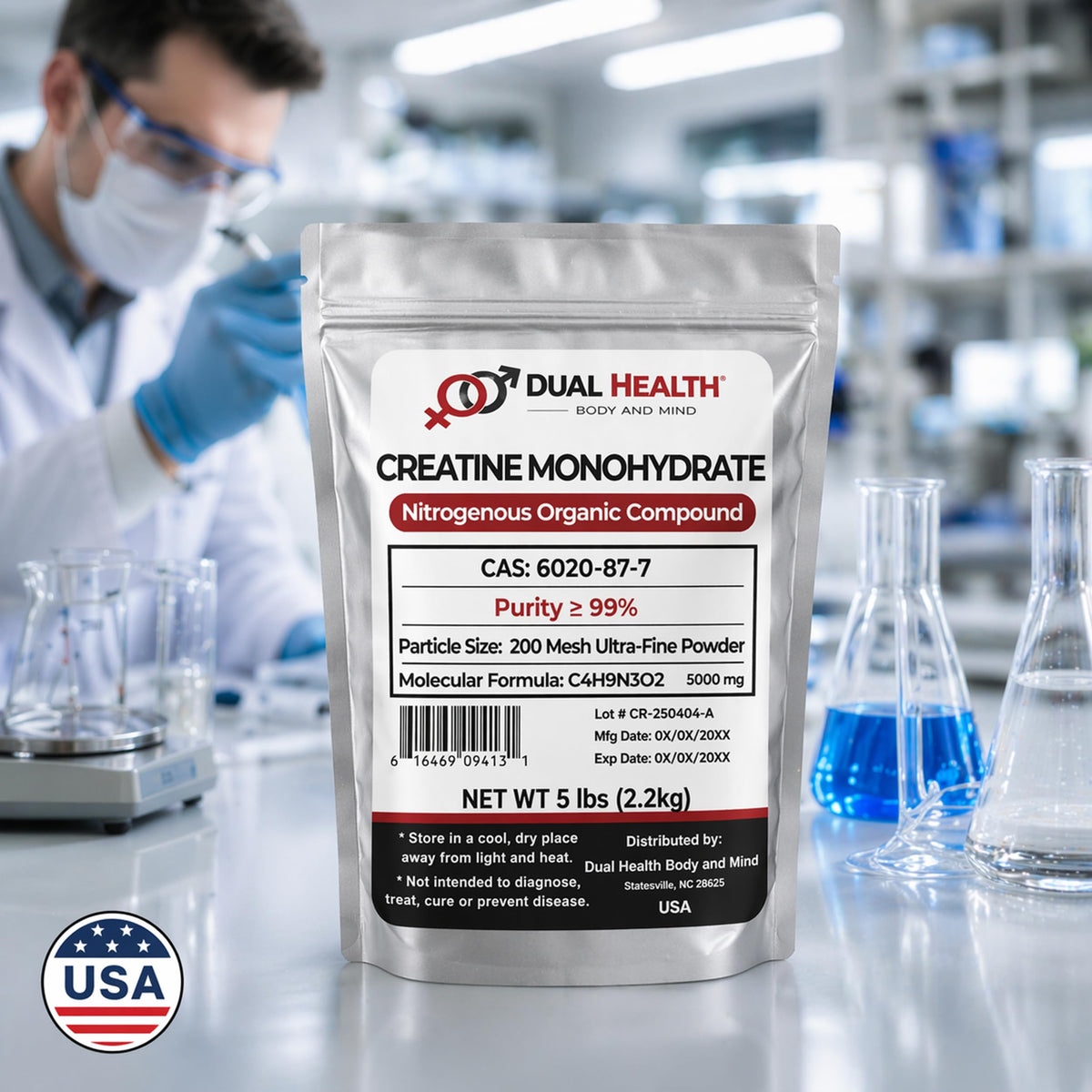 Micronized Creatine Monohydrate Powder 1 lb O90944