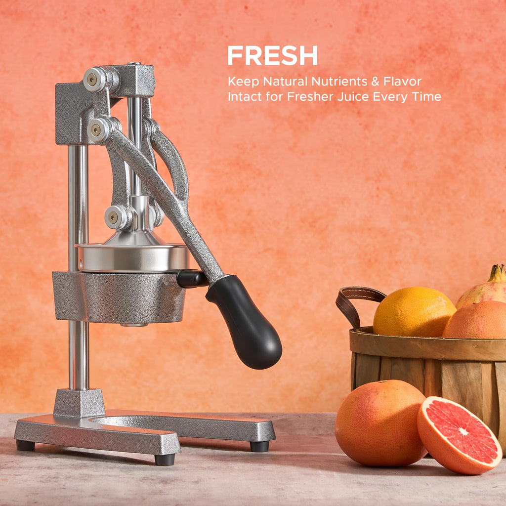 Cast Iron Manual Citrus Juicer with Strainer Q35592