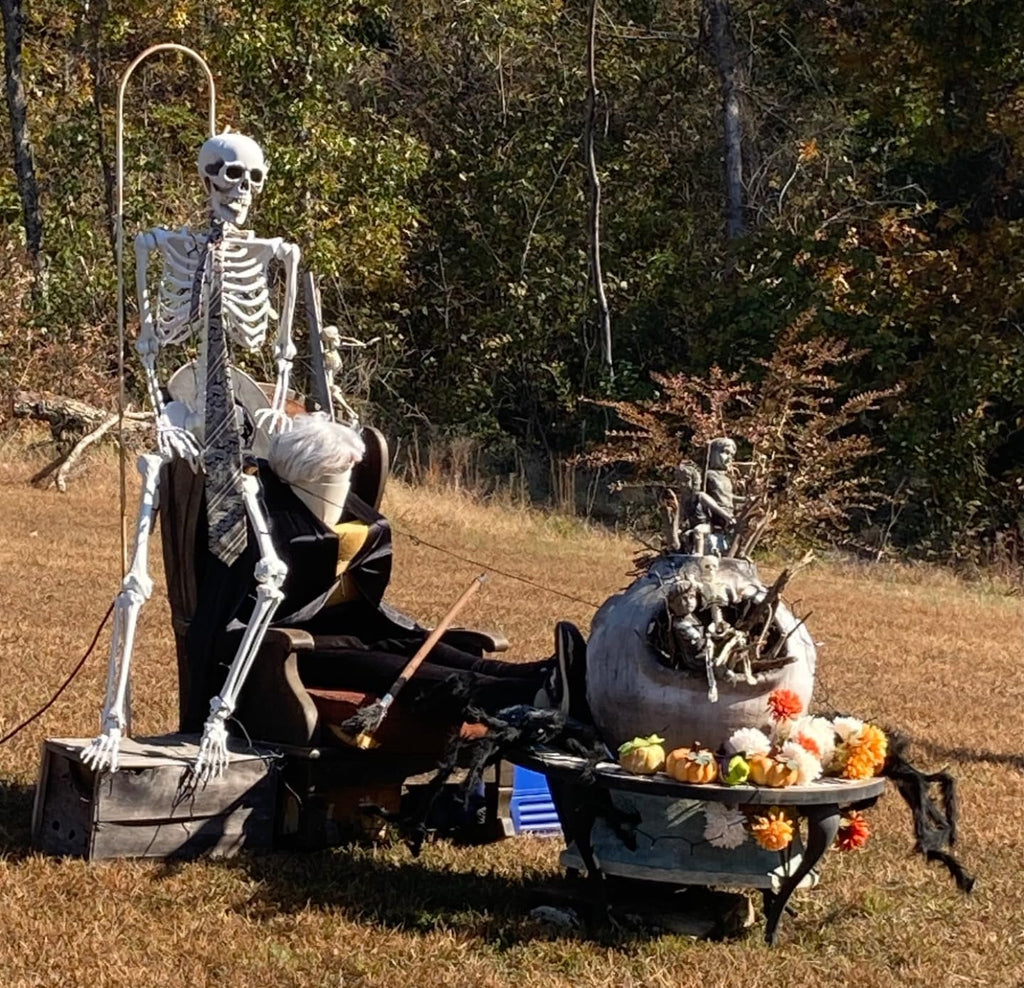 5.4ft Life Size Skeleton with Movable Joints N595