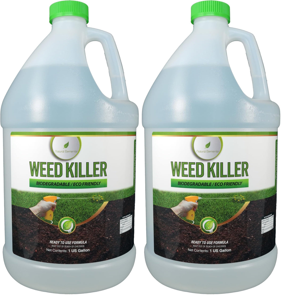 Natural Weed Killer 1 Gallon Pack of 2 T194
