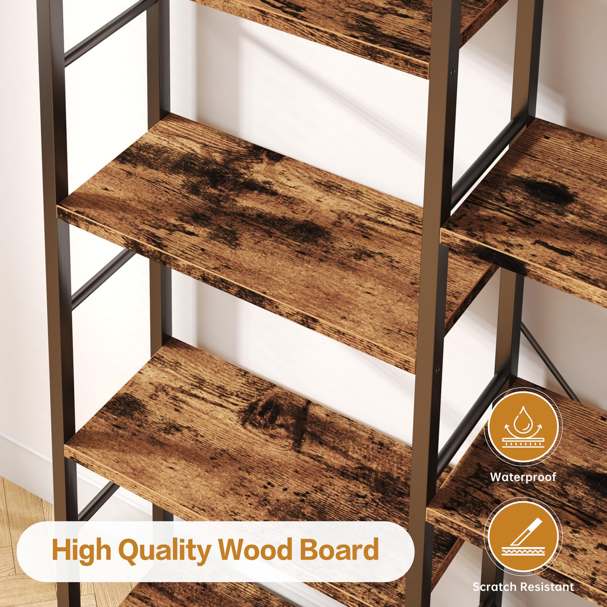 5 Tier Bookshelf D7209