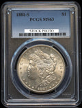 Morgan Silver Dollar $1 D32625