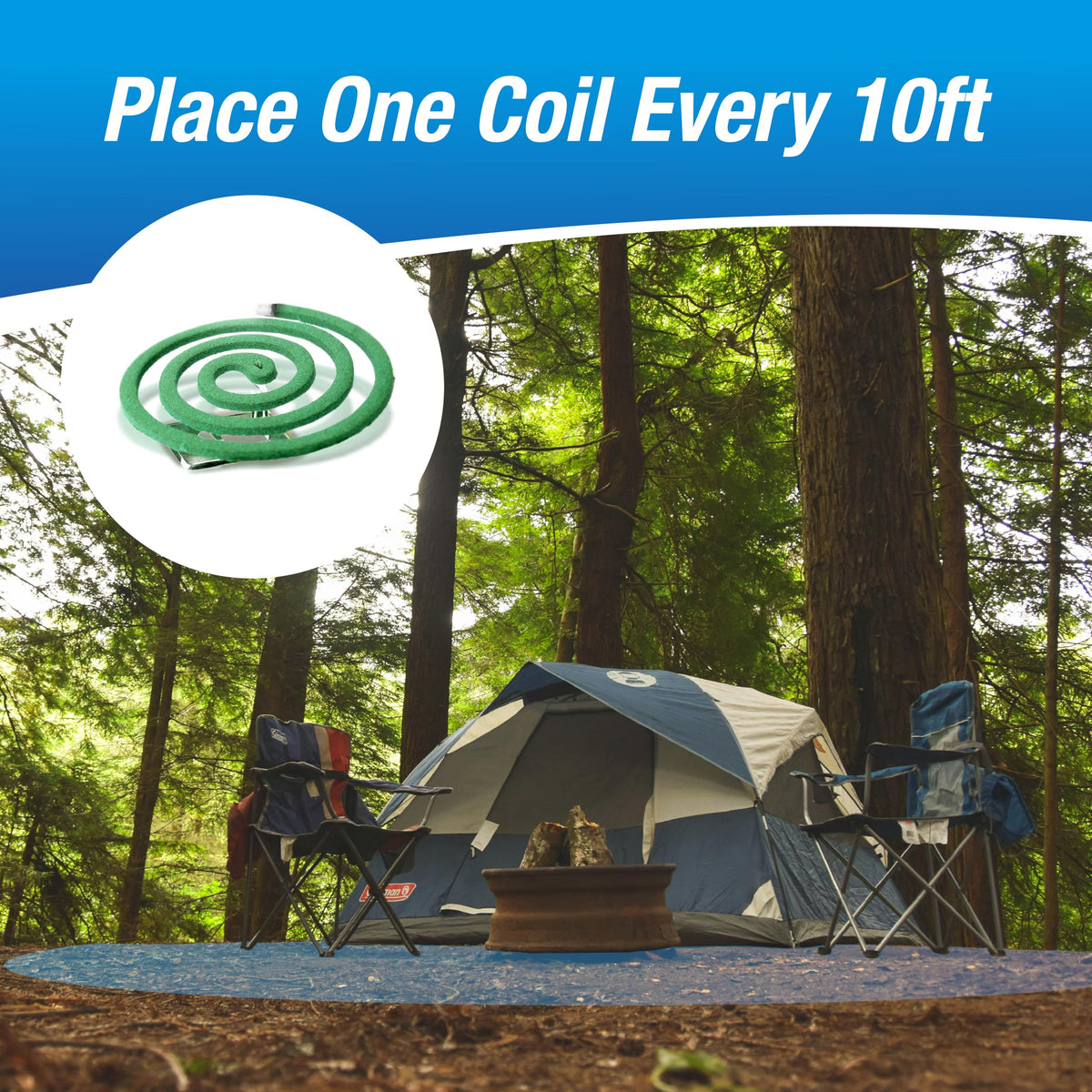 Mosquito Repelling Coils 48 Coils Total D6455
